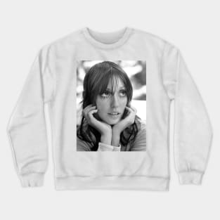 Shelley in Black & White Crewneck Sweatshirt